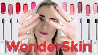 WonderSkin Wonder Blading Peel and Reveal Lip Stain Mask 2023  My Full Collection [upl. by Okoy309]