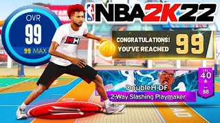 The Power of my 99 OVR 2Way Slashing Playmaker Squeakers react to the BEST BUILD in NBA2K22😂 [upl. by Arutek]