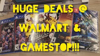 Video Game Hunting HUGE deals at WALMART 🤑🤑🤑 [upl. by Stieglitz]