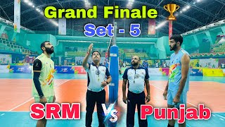 Grand Finale 🔥 SRM University Vs Punjab  Set  5💥 Khelo India University Games At Guwahati [upl. by Nauaj]