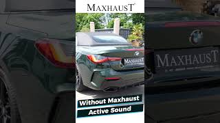 M4 Exhaust with Maxhaust Active Sound [upl. by Sosthina941]