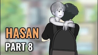 HASAN PART 8  Animasi Sekolah [upl. by Yuk226]