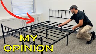 DIIYIV Classic Metal Platform Bed Frame [upl. by Kordula838]