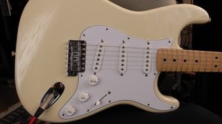 Fender Japan ST72 Testing [upl. by Dorcea]