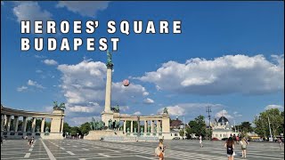 Budapest  Heroes’ Square [upl. by Kreit]