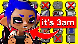 I Played Splatoon 3 Until I Saw EVERY WEAPON [upl. by Karyn]