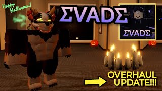 Evades OVERHAUL amp HALLOWEEN Update Looks Awesome  ROBLOX [upl. by Elconin]