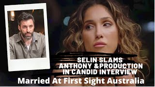 MAFS AU SEASON 9 SELIN MENGU GOES ROGUE AND CALLS A RADIO STATION SLAMS ANTHONY AND PRODUCERS [upl. by Eilahs]