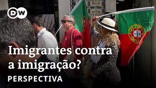 Os brasileiros por trás do partido antiimigração de Portugal [upl. by Netsew]