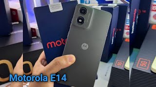 Motorola E14 2024  Unboxing amp Review [upl. by Kinnard753]