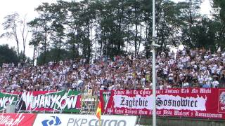 Puchar Polski Zagłębie Sosnowiec  Górnik Zabrze kibice [upl. by Ezar]