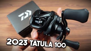 2023 Daiwa TATULA 100 Unboxing amp Review Same Spool as TATULA Elite [upl. by Earal]