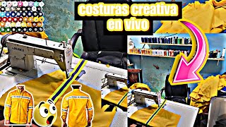 COSTURAS 🙄 como coser rápidamente camisa ✂️🧵EN VIVO ➡️ 👉 ✅️ [upl. by Waite]