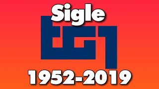 Sigle TelegiornaleTG1 19522019 [upl. by Tarsus]