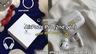 APPLE AIRPODS PRO 2 UNBOXING  best wireless airpods  airpods 2 pro review pros and cons 🎧‼️ [upl. by Nuncia]