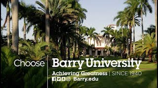 Choose Barry University [upl. by Magnuson481]