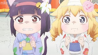 Two Loli ghosts are scared of a real ghost  Shachikusan wa Youjo Yuurei ni Iyasaretai [upl. by Zebada]