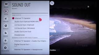 Adjusting your LG Smart TVs Sound Settings  LG USA [upl. by Chura]