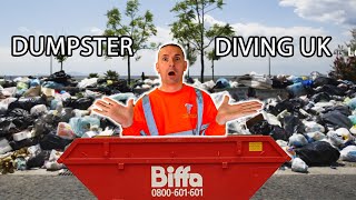 DUMPSTER DIVING UK  LETS SEE WHAT WE CAN FIND [upl. by Engen]