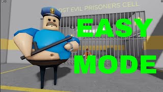 Roblox Barrys prison run  Easy mode and boss fight roblox robloxobby [upl. by Imeon]