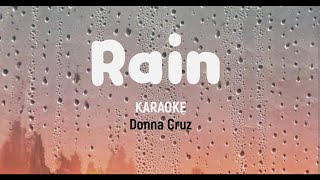 RAIN Official Karaoke Donna Cruz [upl. by Neb]