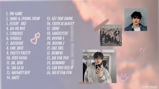 Playlist PENTAGON 펜타곤 Songs [upl. by Lear]