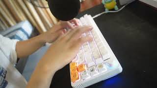 TM680  Gateron Milky Yellow Pro Unmodded vs Modded Sound Test [upl. by Cassondra]