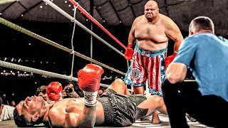 TOP 10 Eric “Butterbean“ Esch KNOCKOUTS In Boxing [upl. by Eliga777]