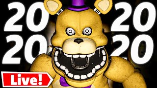 SCARIEST FNAF Free Roam 20202020 LIVE  500K SUBS LIVE [upl. by Elrak]