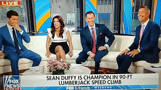 Did you know Sean Duffy was a world lumberjack champion Neither did I [upl. by Hedve]