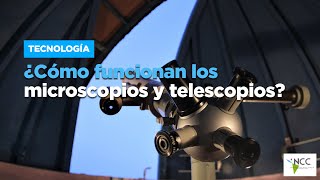 ¿Cómo funcionan los microscopios y telescopios [upl. by Lexis]