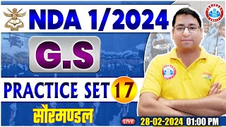 UPSC NDA NDA GS Practice Set 17 GS Previous Year Questions By Arun Sir [upl. by Arraeis291]