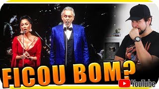 NICOLE SCHERZINGER e ANDREA BOCELLI  Dueto De Respeito  Marcio Guerra [upl. by Atilef]