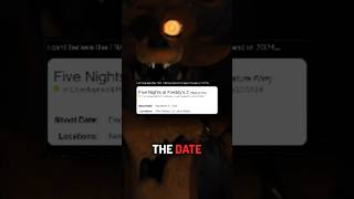 FNAF Movie 2 Just Had Some SAD NEWS fnaf fnaf2 fivenightsatfreddys fnafmovie fnafmovie2 [upl. by Ignacia]