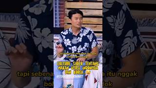 Culture shock tentang makan bersama orang yang lebih tua di Indonesia vs Korea 😅 tonightshow [upl. by Antoni]