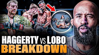 “INSANE FIGHT” 🤯 HAGGERTY vs LOBO BREAKDOWN FULL FIGHT [upl. by Ettenajna]