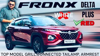 Fronx Delta Plus OPULENT RED BEST MODIFIED🔥FRONX DELTA PLUS MODIFICATION📞98205698919833751777 [upl. by Aiekram]