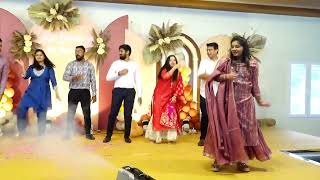 Friends Dance Performance  Baby Shower Dance Performance  Godh Bharai Dance  Ayushis Babyshower [upl. by Ahsitan]