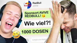 WENN ich DU WÄRE 1000€ RED BULL Dosen KLÄREN umsonst [upl. by Vladimar]