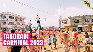 Takoradi Street Masquerade Carnival 2023 [upl. by Nehtan]