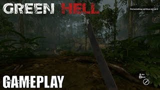 FIRST GAMEPLAY  Green Hell  Survival Simulator [upl. by Tabbie]