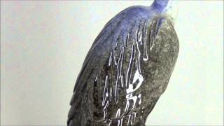 B5180033 Big Sky Carvers StoneCast Sculptures Blue Heron [upl. by Rape]