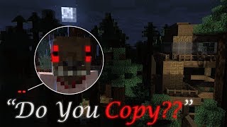 GOATMAN in MINECRAFT Park Ranger Horror  DO YOU COPY  Scary Animation [upl. by Artcele]