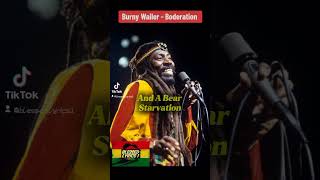 Burny wailer  Boderation reggaemusic reggae thewailers reggaevibes [upl. by Attikin109]