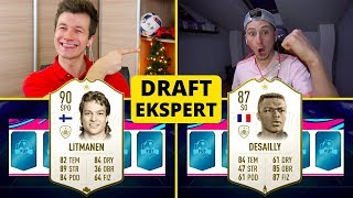 DRAFT EKSPERT  STARCIE IKON  LACHU vs ZWYKŁY KIBIC  FIFA 19 [upl. by Wernick]