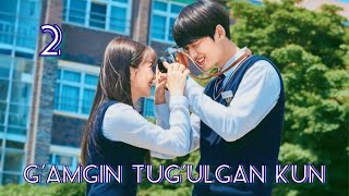 G’amgin Tug’ulgan Kun 2Qism MinxoTv Cheryazam Koreya Doramasi Uzbek tilida uzbekistan serial [upl. by Aiela]