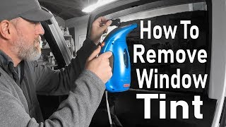 Remove Window Tint Best Way Fast and Easy [upl. by Susi]