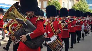 Coldstream Guards in Exeter 2018 [upl. by Menedez]