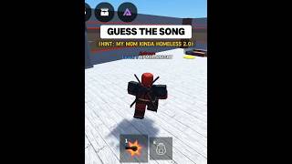 Guess the song 🤔 roblox robloxshorts fyp shorts robloxfunny funny song [upl. by Oiludbo]