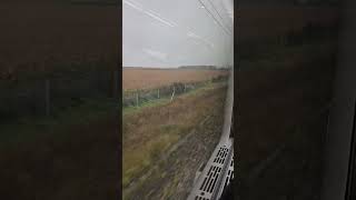 Barreling down the French countryside at 300 kmh roughly 180 mph on my way to London [upl. by Brewster]